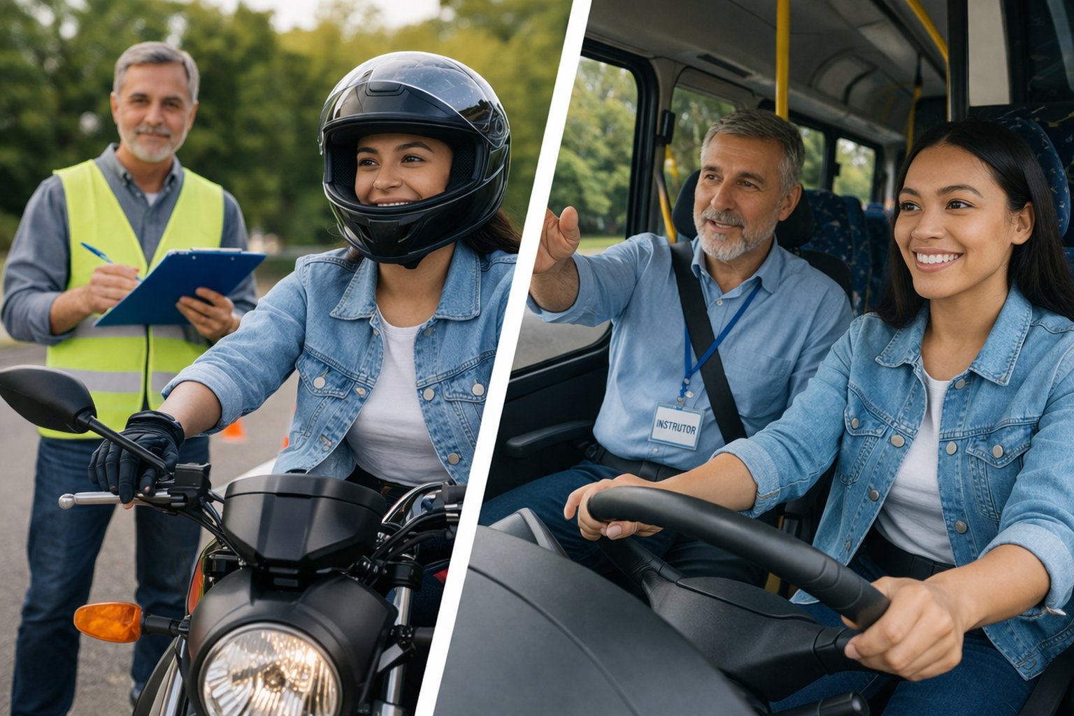 Adição e Mudança Moto e Ônibus